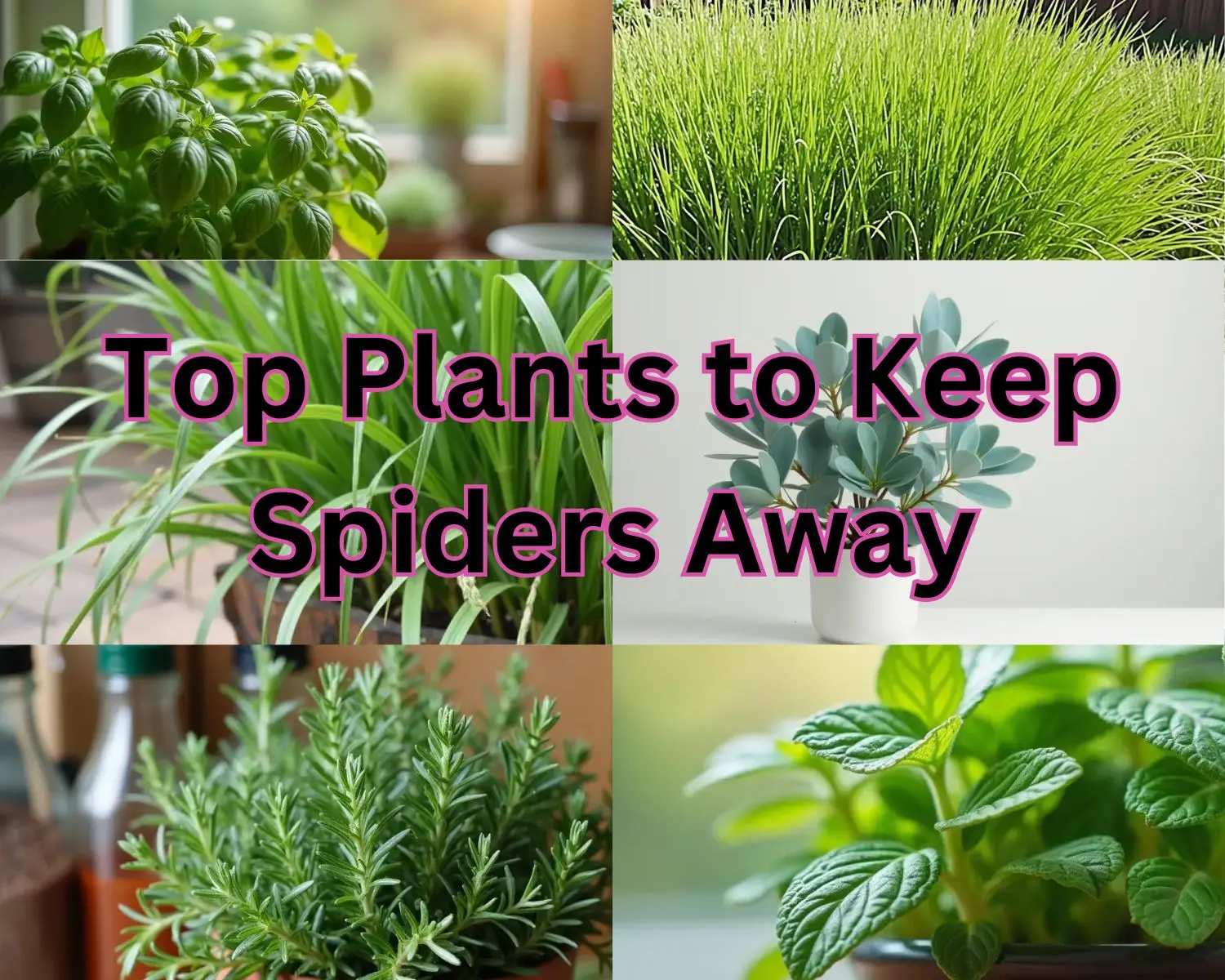 Top Plants to Keep Spiders Away