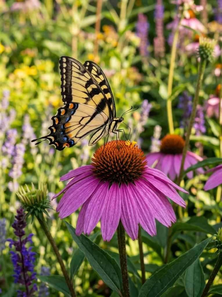 purple coneflower best perennial flowers for butterfly gardens