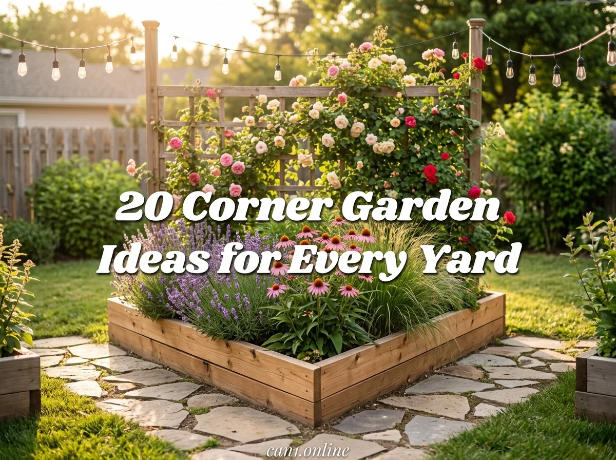 20 Corner Garden Ideas for Every Yard