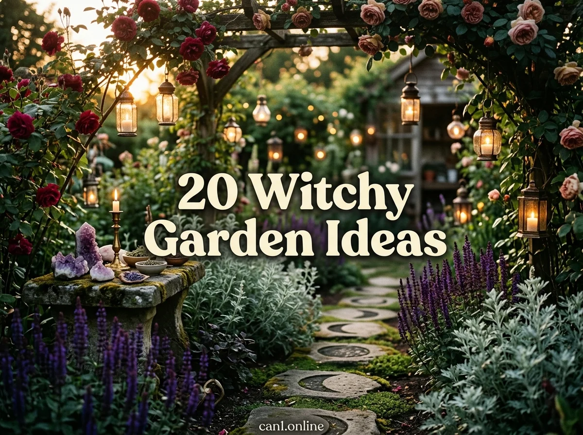 20 Witchy Garden Ideas for a Magical Backyard