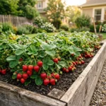 How to grow strawberries in a raised bed garden
