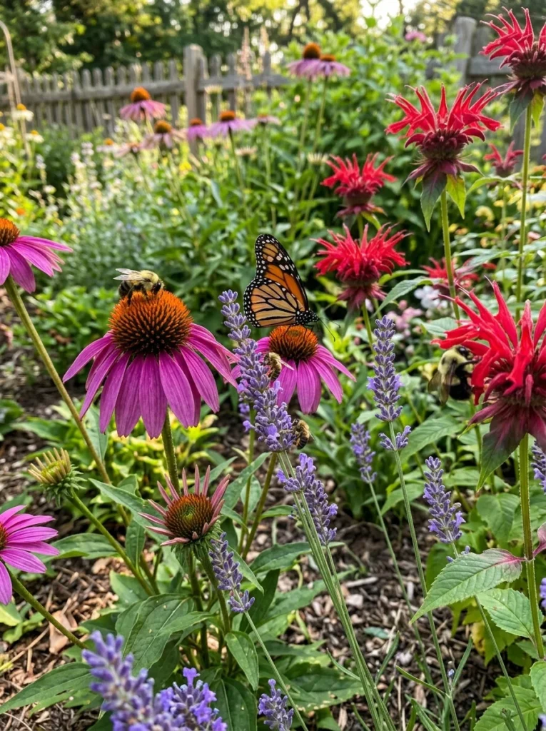 pollinator friendly flowers bees butterflies