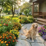best non-toxic flowers for front yard curb appeal.
