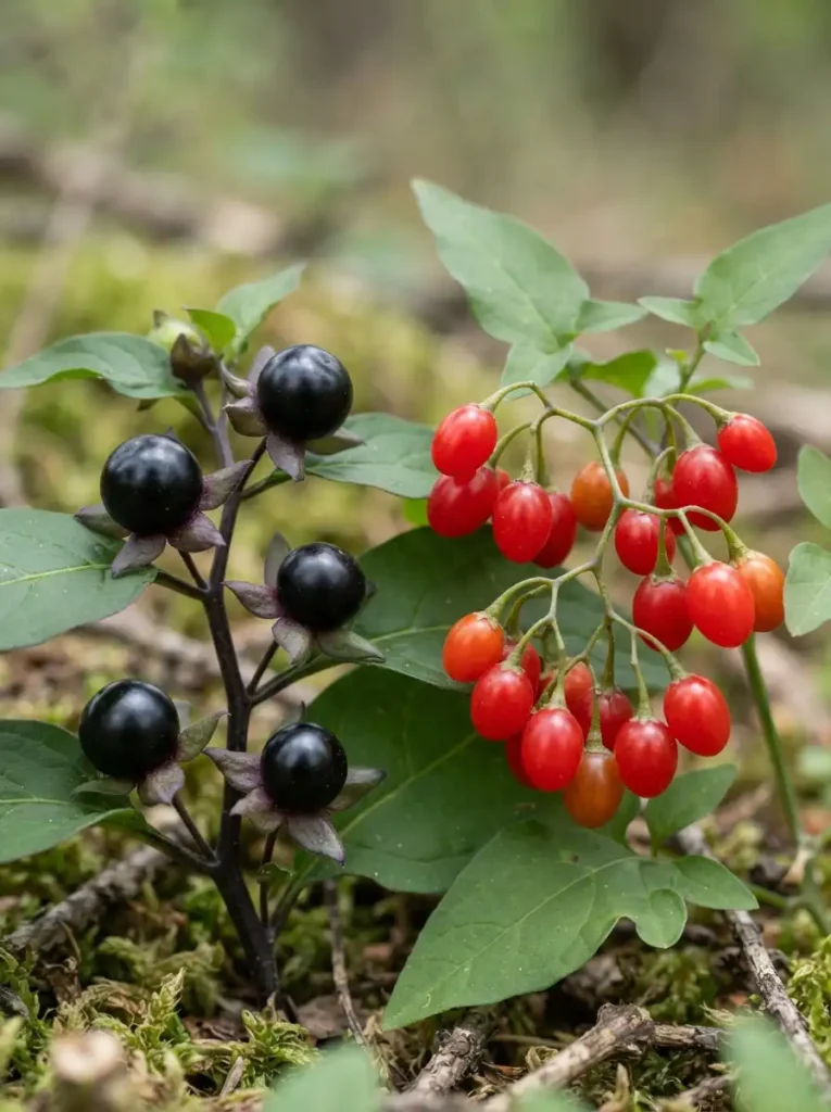 toxic nightshade plants deadly nightshade bittersweet nightshade